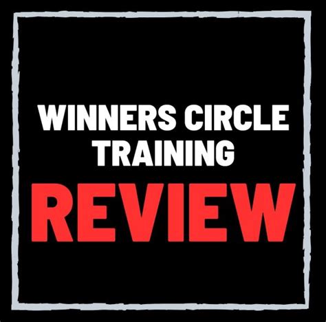 Winners Circle Training Reviews .